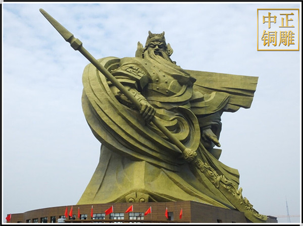 荆州关公像